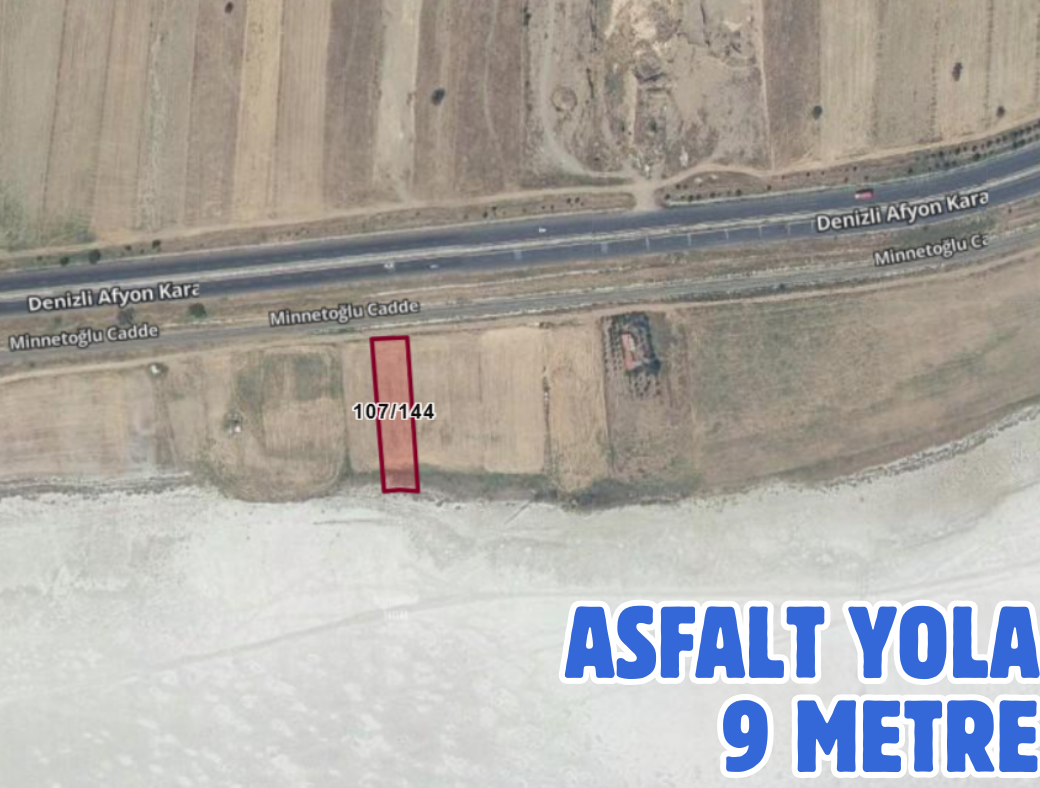 DENİZLİ ÇARDAK HÜRRİYET 2.000 M² TARLAMIZ SATILIKTIR - DENİZLİ ÇARDAK fotoğraf 2